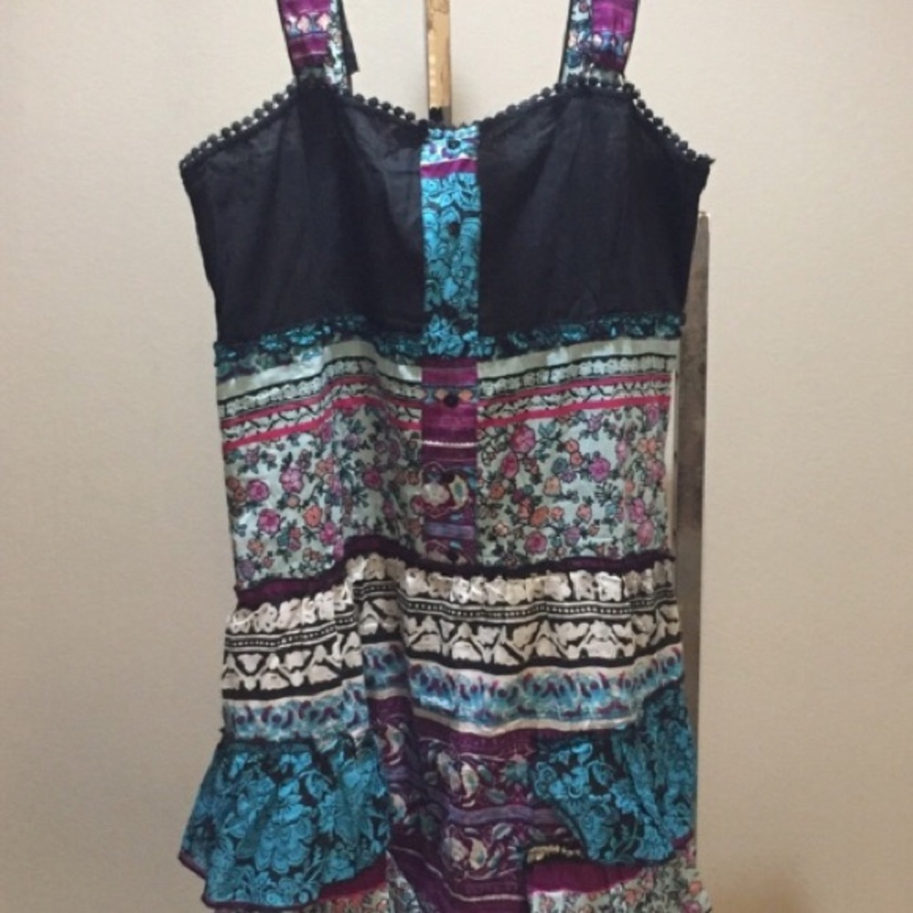 Coline Turquoise Summer Dress